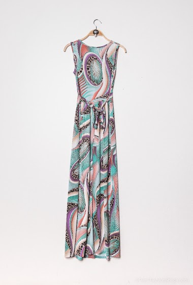 Wholesaler Alyra - Long printed dress.