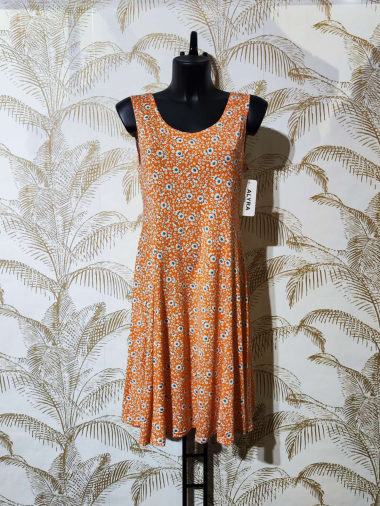 Wholesaler Alyra - Printed skater dress.