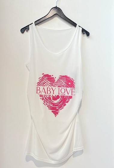 Wholesalers Alison B. Paris - tank top special maternity made in france