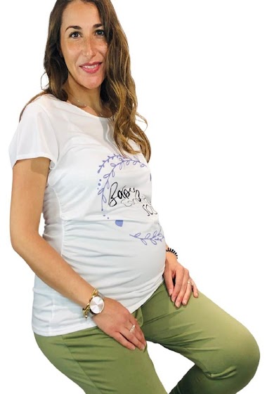 Mayorista Alison B. Paris - Top special maternity ALISON B made in France