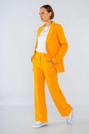 Mayorista Amy&Clo - Conjunto blazer y pantalón coloridos