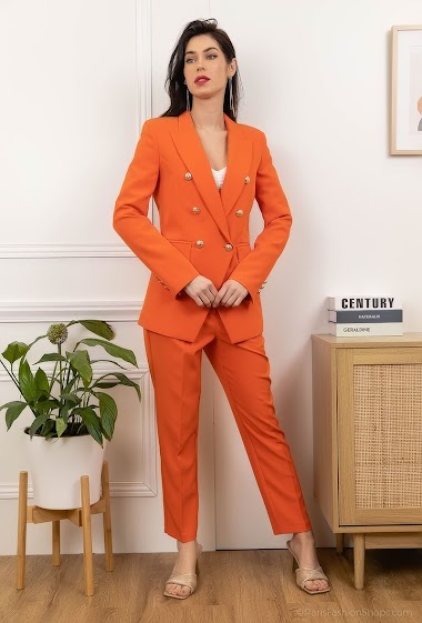 Wholesaler Amy&Clo - Blazer and straight pants set