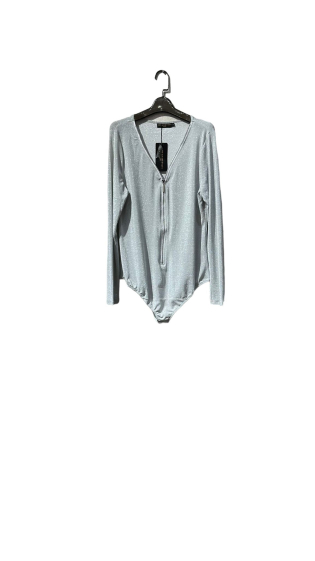 Wholesaler Amy&Clo Grande Taille - Zippered bodysuit