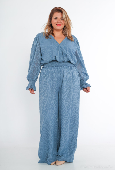 Wholesaler Amy&Clo Grande Taille - Blouse and pants set