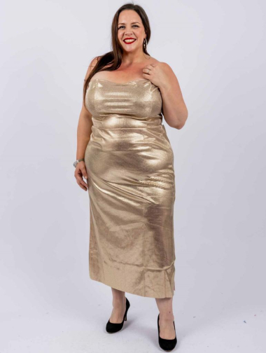 Wholesaler Amy&Clo Grande Taille - Shiny skirt