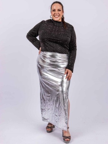 Wholesaler Amy&Clo - Mid-length skirt