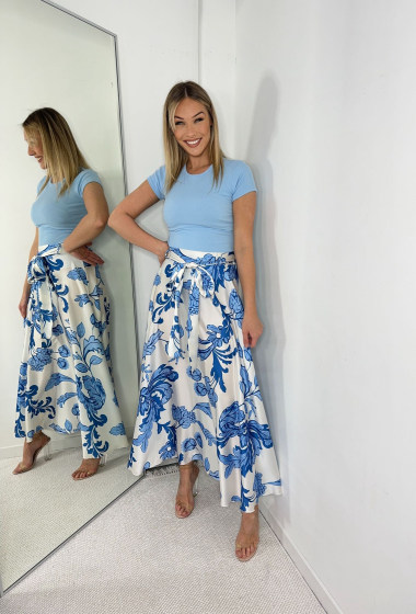 Wholesaler Amy&Clo - Satin skirt