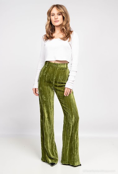 Wholesaler Amy&Clo - Velvet pants