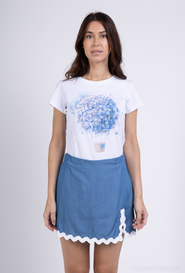 Großhändler Amy&Clo - „Blumenstrauß“-T-Shirt