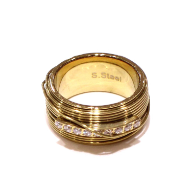 Wholesaler An'gel - Stainless steel ring BAAF204