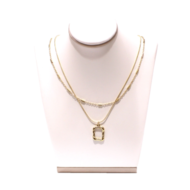 Wholesaler An'gel - Stainless steel necklace COAC853