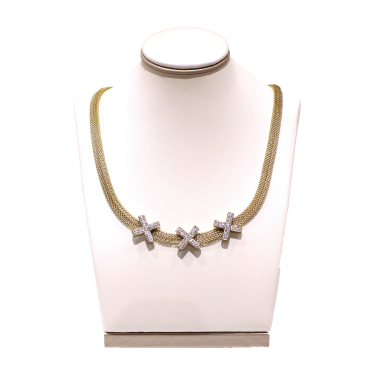 Wholesaler An'gel - Stainless steel necklace COAC862