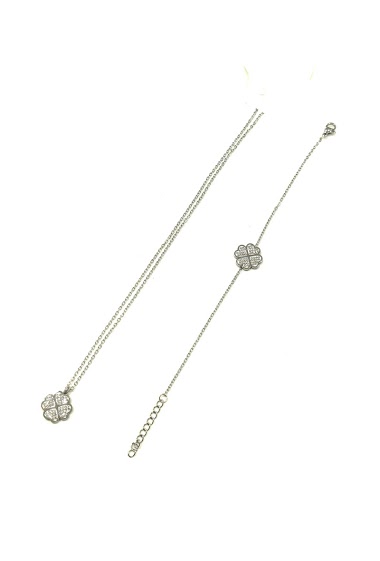 Wholesaler An'gel - Necklace & Bracelet Stainless Steel PAC018