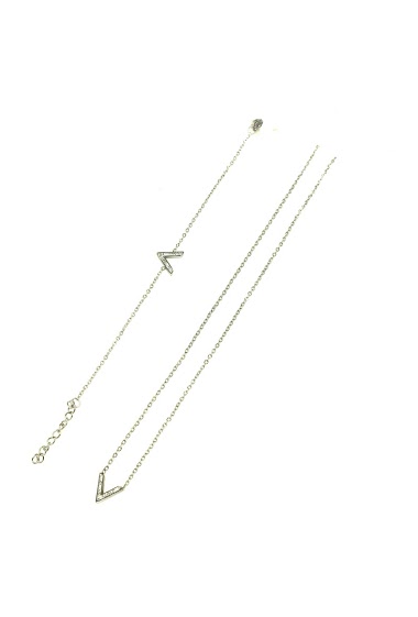 Großhändler An'gel - Necklace & Bracelet Stainless Steel PAC007
