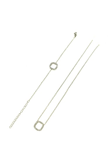 Wholesaler An'gel - Necklace & Bracelet Stainless Steel PAC008