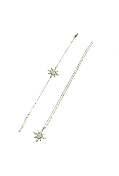 Wholesaler An'gel - Necklace & Bracelet Stainless Steel PAC011