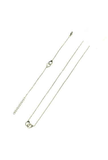 Mayorista An'gel - Necklace & Bracelet Stainless Steel PAC012