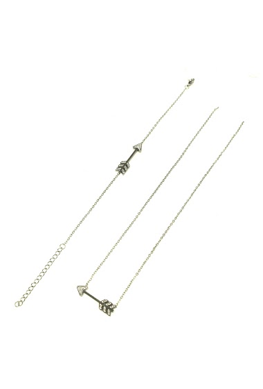 Großhändler An'gel - Necklace & Bracelet Stainless Steel PAC013