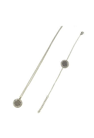 Wholesaler An'gel - Necklace & Bracelet Stainless Steel PAC019