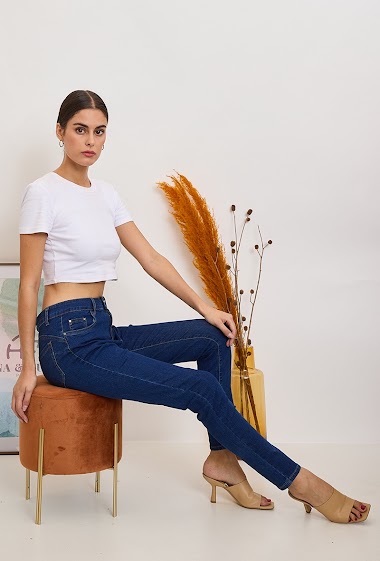 Grossiste ANA & LUCY - Jeans slim ( Push-up )