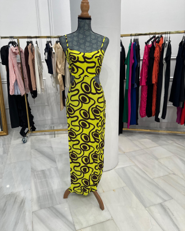Wholesaler ANATA PARIS - long island dress with back neckline