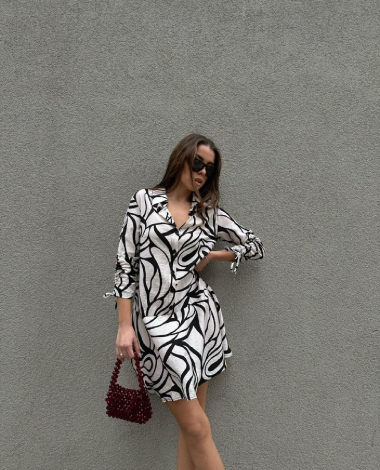 Wholesaler ANATA PARIS - zebra dress
