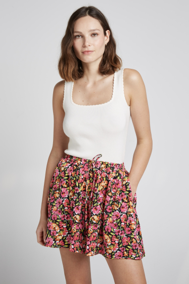 Grossiste Andy & Lucy - Jupe-short fleurie