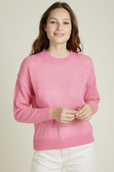 Grossiste Andy & Lucy - Pull fin en laine et mohair