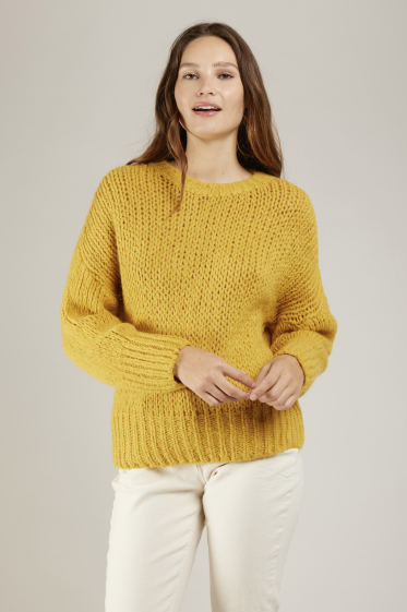 Grossiste Andy & Lucy - Pull maille épaisse et mohair