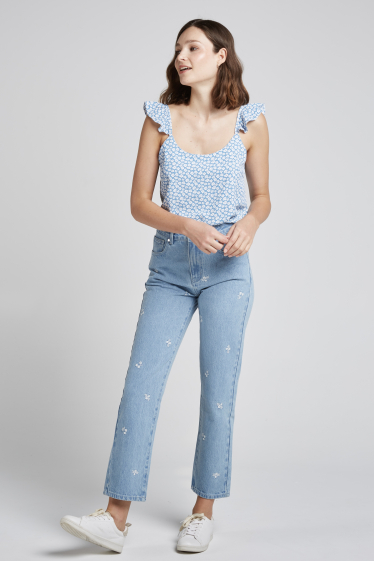 Wholesaler Andy & Lucy - Embroidered jeans