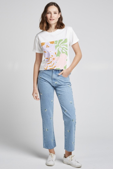 Wholesaler Andy & Lucy - Embroidered jeans