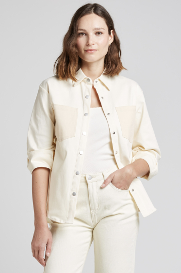 Wholesaler Andy & Lucy - Cotton shirt jacket