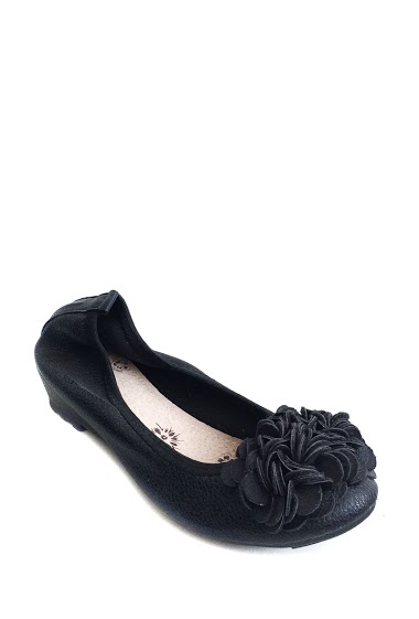 Wholesaler Anoushka (Shoes) - Flower wedge ballerinas