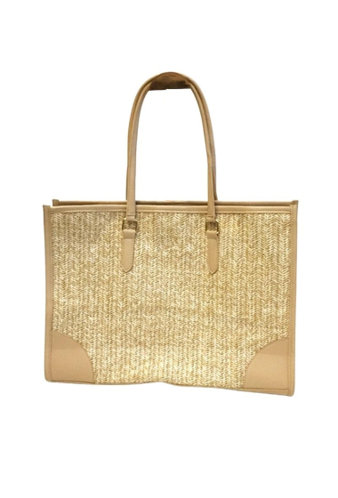 Wholesaler Anoushka (Sacs) - Bi-material shopping bag