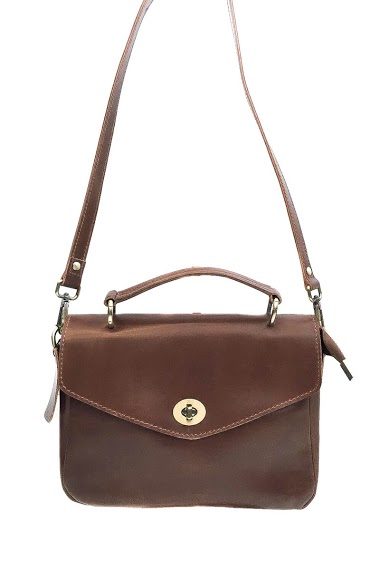 Wholesaler Anoushka (Sacs) - Cowhide leather satchel bag