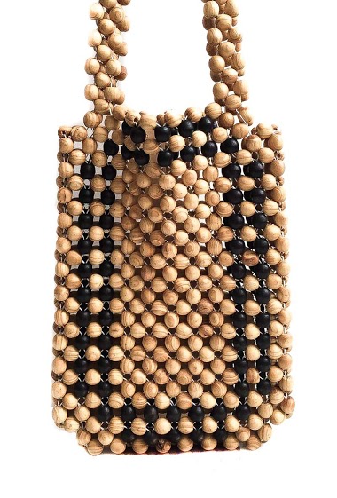 Wholesaler Anoushka (Sacs) - Wooden ball bag