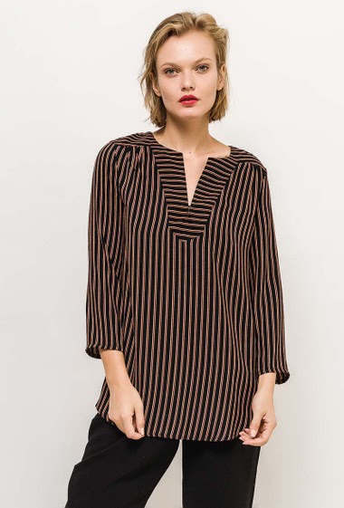 Großhändler ARELINE (Theoline) - Striped blouse