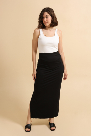 Wholesaler ARLEQUINN - Plus size long skirt
