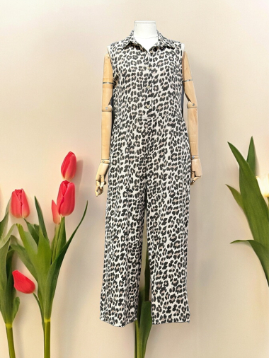 Wholesaler AROMA - leopard jumpsuit
