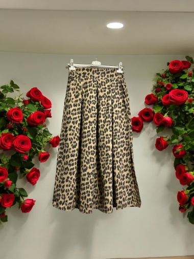Mayorista AROMA - falda de leopardo