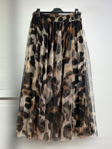 Grossiste AROMA - jupe léopards
