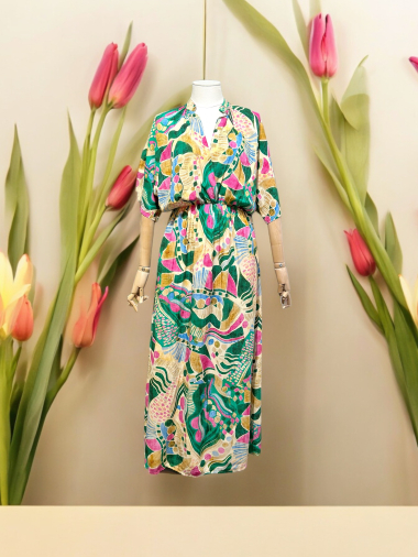 Wholesaler AROMA - floral dress