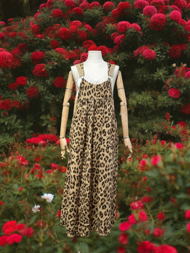 Grossiste AROMA - robe léopard