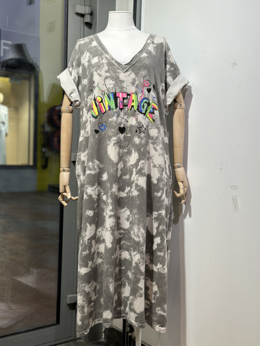 Großhändler AROMA - Vintage-Kleid