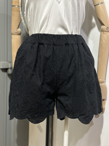 Wholesaler AROMA - embroidered shorts