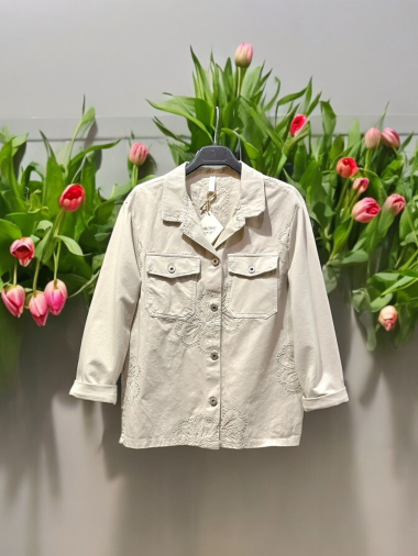 Wholesaler AROMA - embroidered jacket