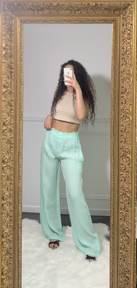 Grossiste Artflow - Pantalon en lin