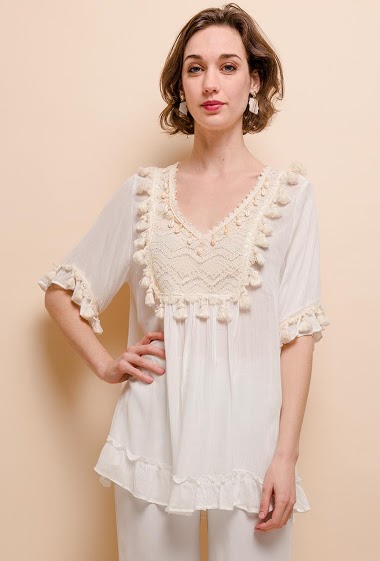 Wholesaler Arty Blush - Bohemian blouse