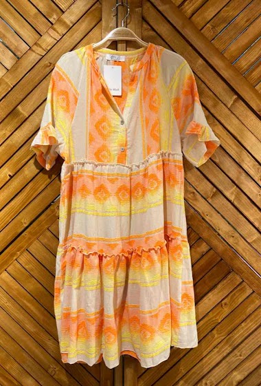 Wholesaler Arty Blush - Summer dress with embrodery