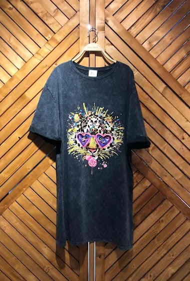 Wholesaler Arty Blush - T-shirt dress